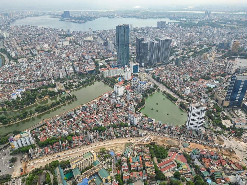 Hà Nội đẩy nhanh tiến độ dự án đường Vành đai 1 Hoàng Cầu – Voi Phục - Ảnh 1.