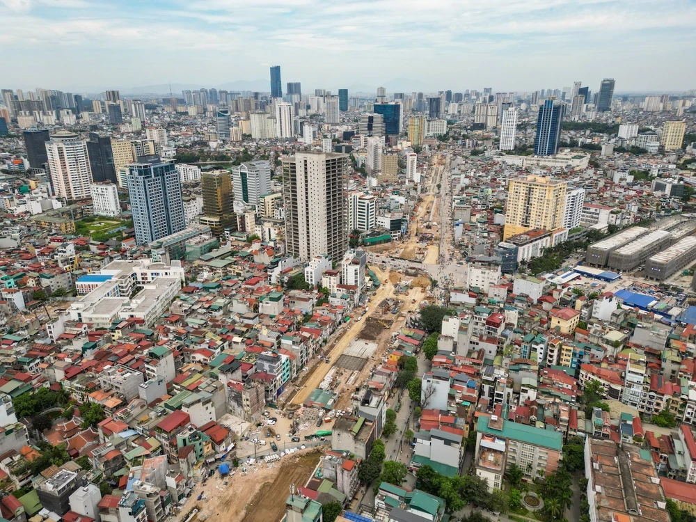 Hà Nội đẩy nhanh tiến độ dự án đường Vành đai 1 Hoàng Cầu – Voi Phục - Ảnh 3.