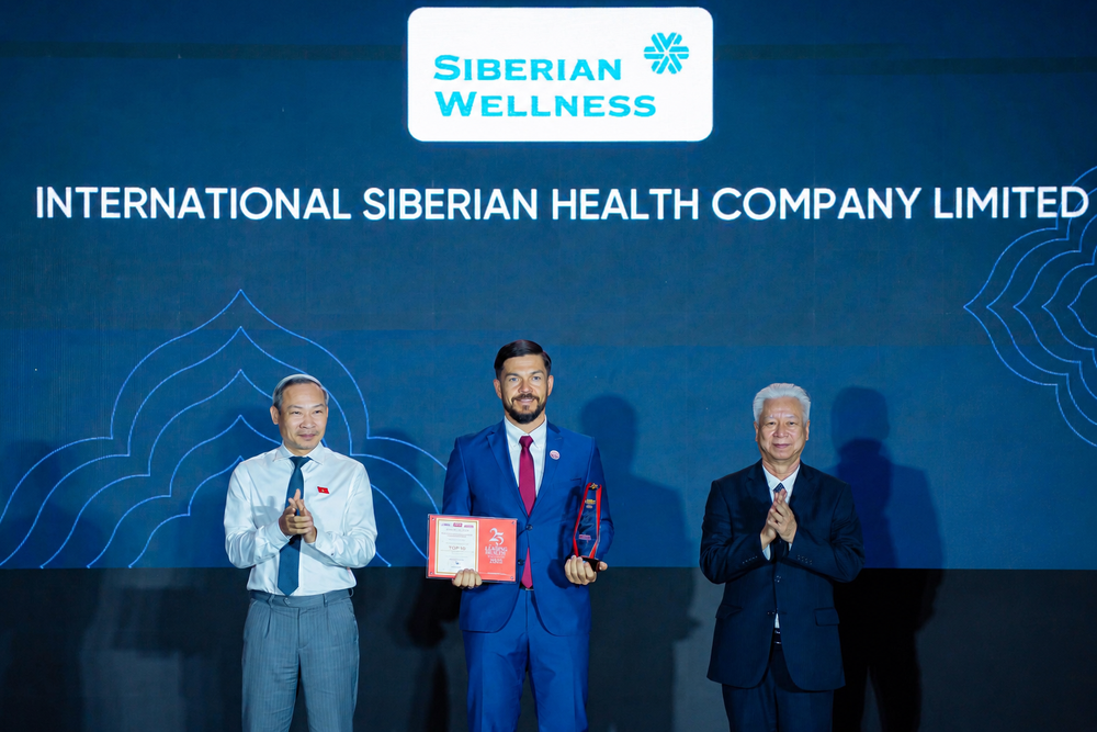 Siberian Health Quốc tế lần thứ hai được vinh danh tại Giải thưởng Rồng Vàng 2026 - Ảnh 1.