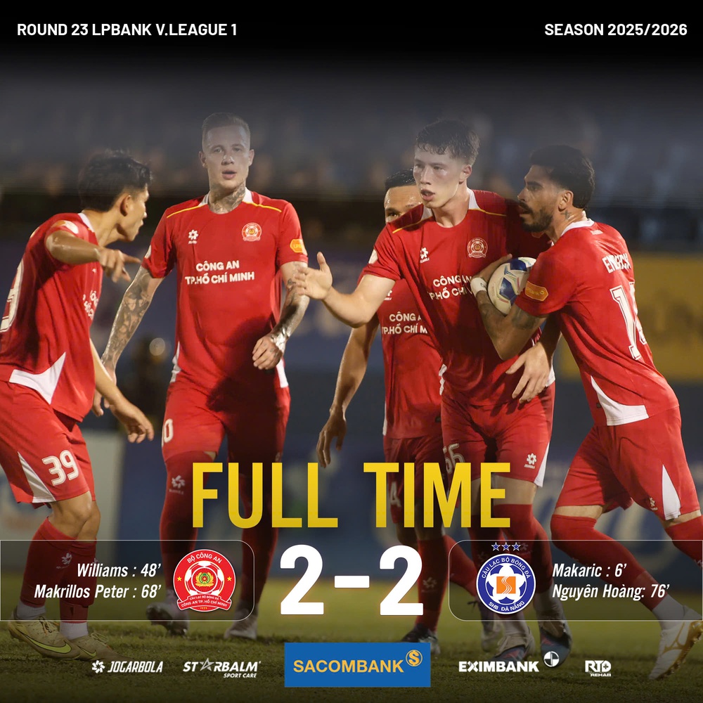 Cầu thủ Việt kiều cao 1m9 ghi bàn, CLB của Tiến Linh hòa kịch tính trước đội đang đua trụ hạng - Ảnh 1.