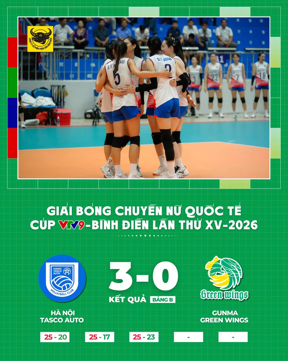 Hoa khôi bóng chuyền Việt Nam tỏa sáng, đội bóng của HLV Tuấn Kiệt thắng 3-0 CLB của Nhật Bản - Ảnh 1.