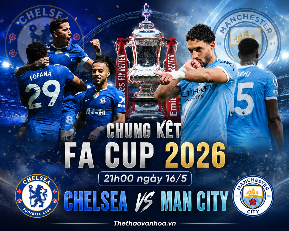 TRỰC TIẾP bóng đá Chelsea vs Man City 21h00 hôm nay,  Chung kết cúp FA - Ảnh 1.