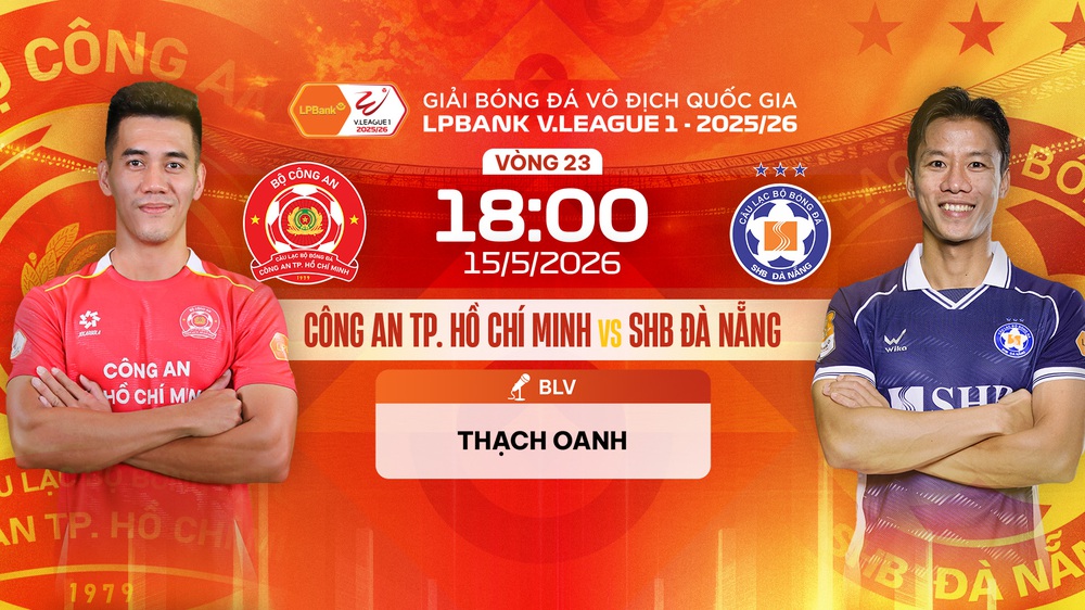 Link xem trực tiếp bóng đá Công an TP.HCM vs SHB Đà Nẵng 18h00 hôm nay, V-League vòng 23 - Ảnh 2. trực tiếp bóng đá
