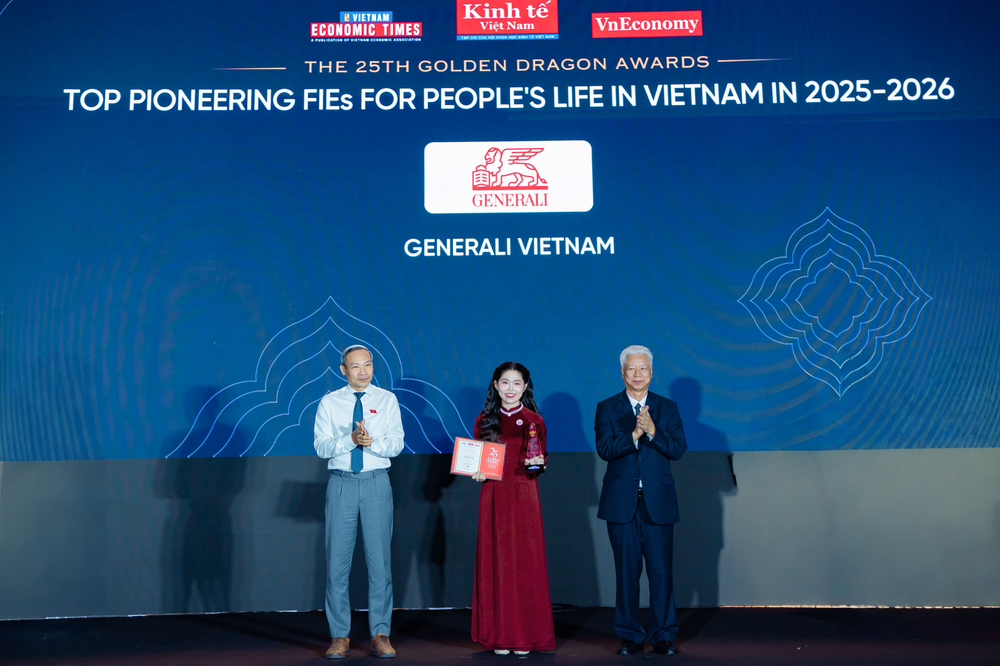 Generali Việt Nam được vinh danh tại Giải thưởng Rồng Vàng 2026 - Ảnh 1.