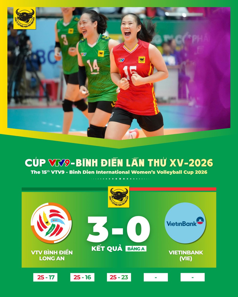 Trần Thị Thanh Thúy giành chiến thắng đầu tiên ở Cúp VTV9-Bình Điền 2026 - Ảnh 1. Trần Thị Thanh Thúy giành chiến thắng đầu tiên ở Cúp VTV9-Bình Điền 2026 - Ảnh 1.