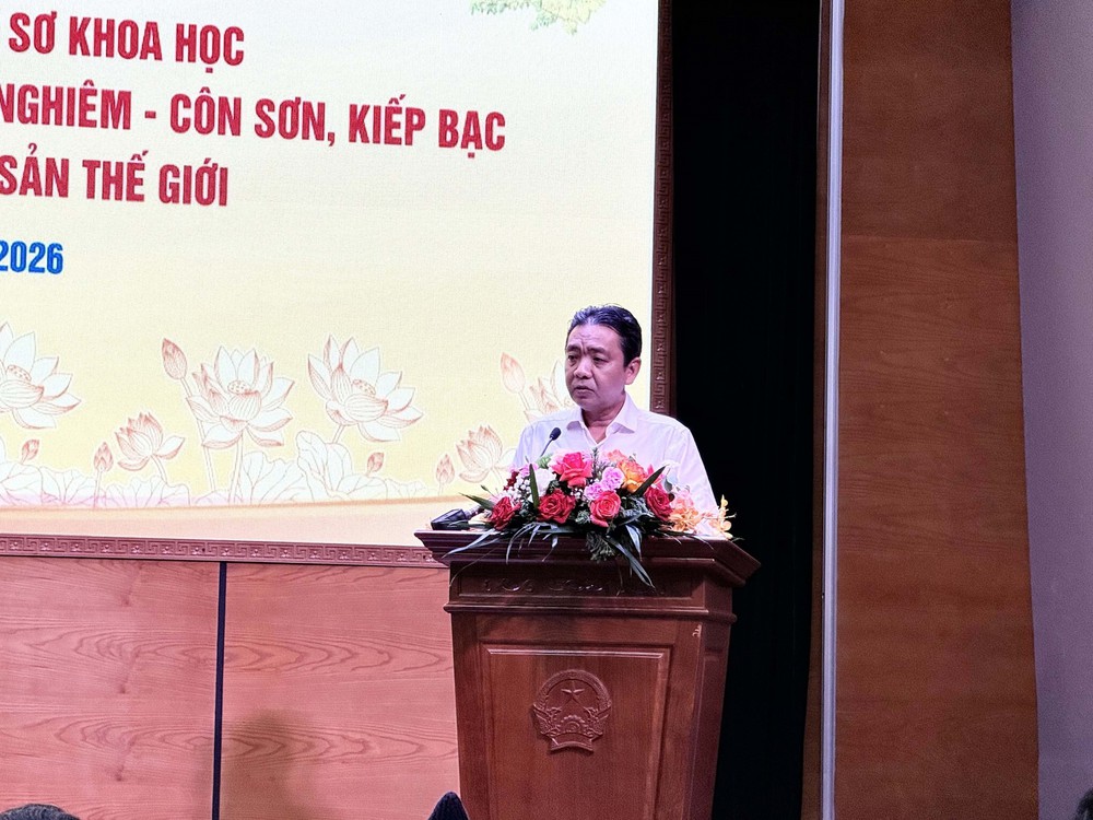 Hội nghị Tổng kết hành trình đưa Yên Tử - Vĩnh Nghiêm - Côn Sơn, Kiếp Bạc thành Di sản Thế giới - Ảnh 1.