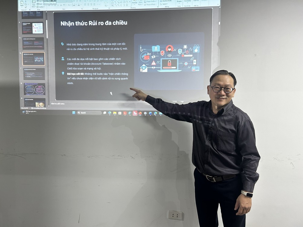 Tác nghiệp báo chí an toàn trong kỷ nguyên trí tuệ nhân tạo - Ảnh 2.