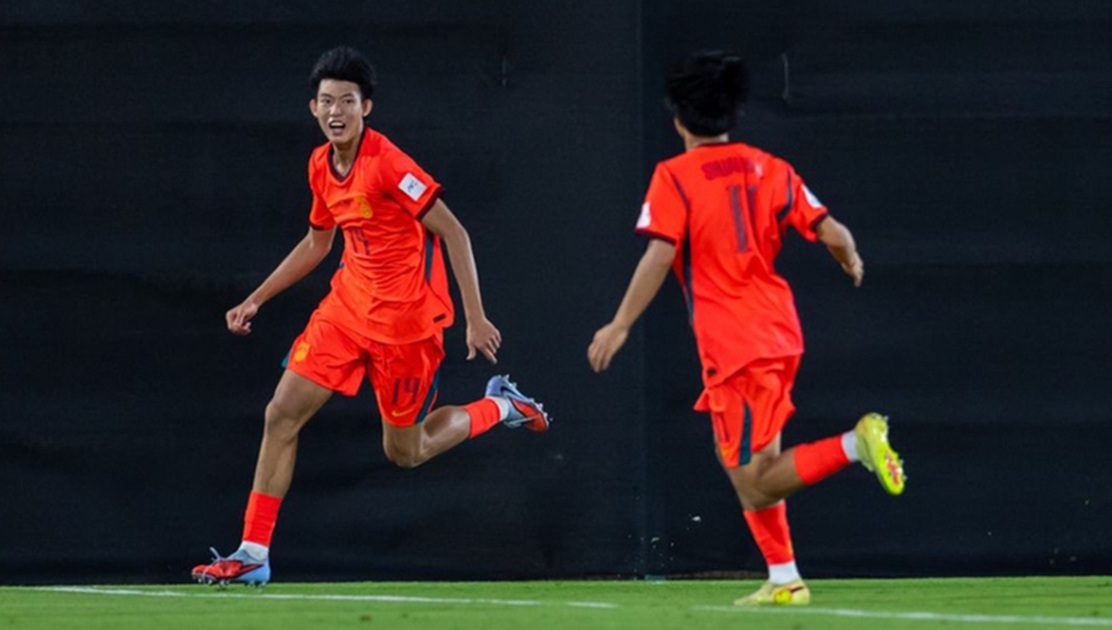 Sao U17 Trung Quốc tuyên bố muốn vô địch giải châu Á sau khi ghi bàn đánh bại đội Tây Á - Ảnh 1.