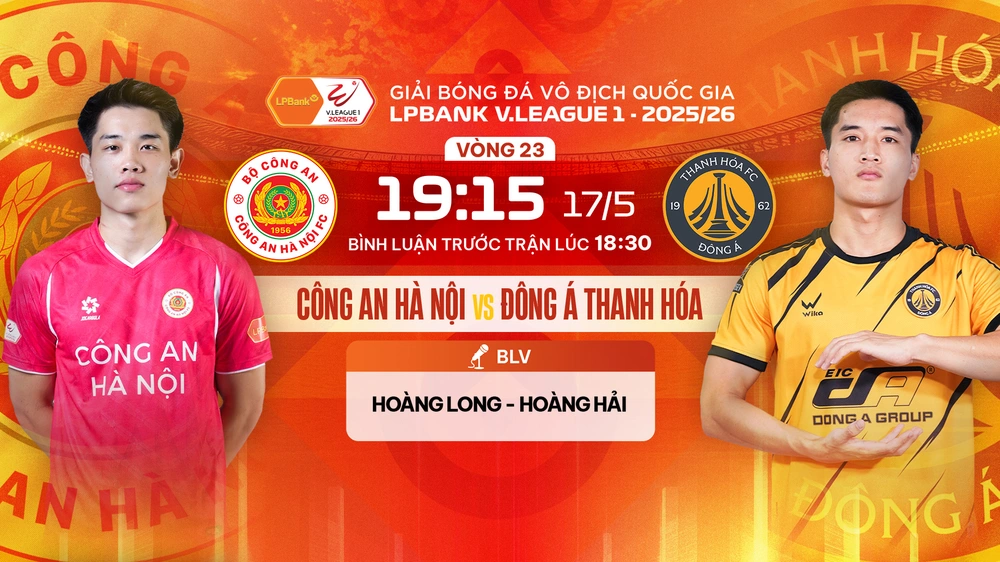 Link xem trực tiếp bóng đá Công an Hà Nội vs Thanh Hóa 19h15 hôm nay, V-League vòng 23 - Ảnh 3.
