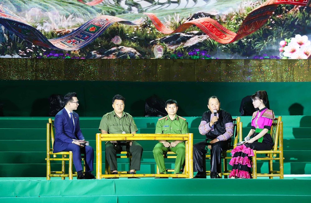 Đặc sắc Chương trình nghệ thuật “Vì bình yên bản làng” - Ảnh 5.