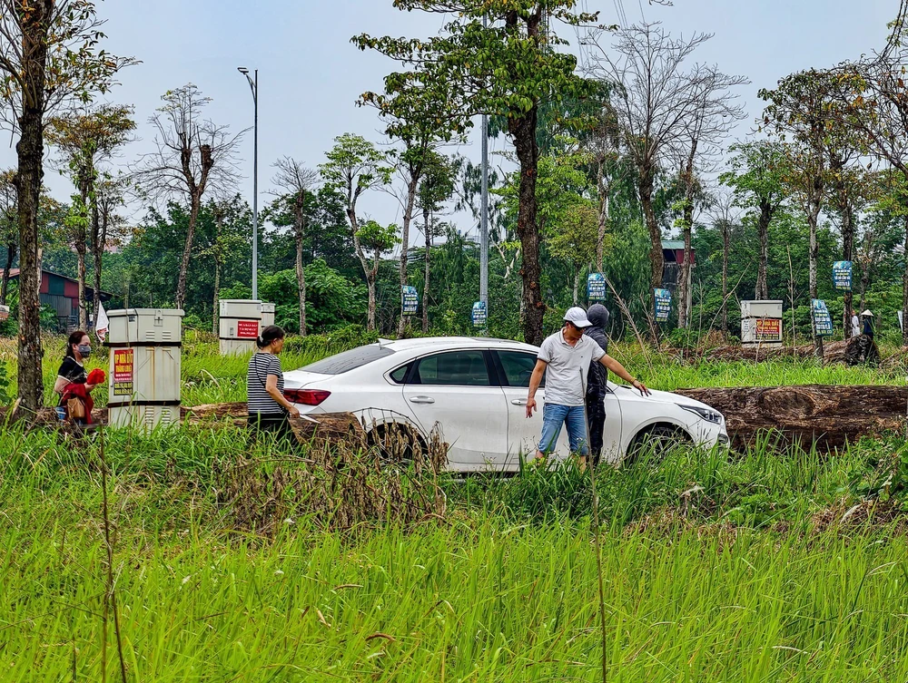 Hà Nội sẽ kiểm tra hoạt động môi giới tại khu tái định cư cầu vượt sông Hồng - Ảnh 6.