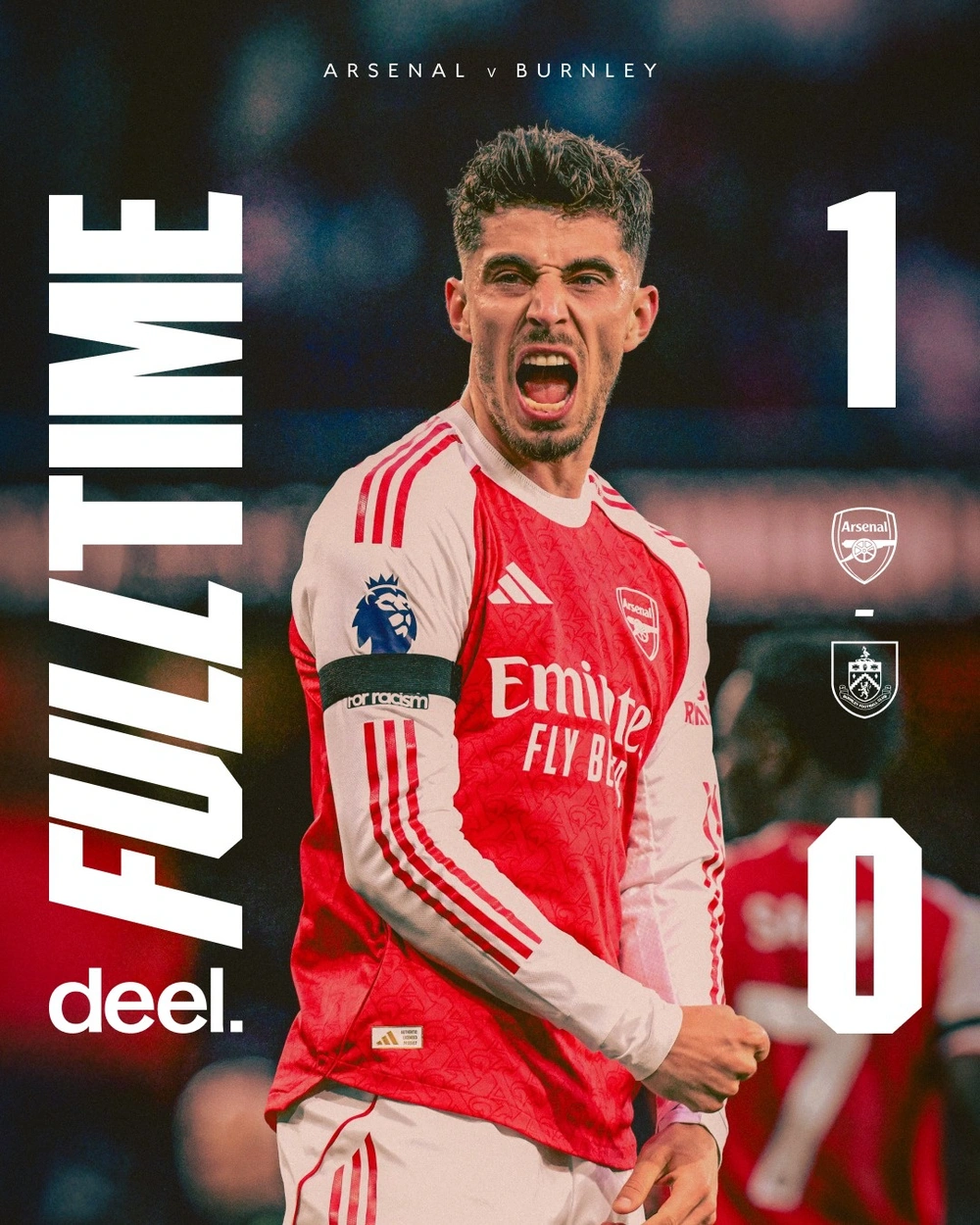 Arsenal thắng nghẹt thở Burnley, tiến sát chức vô địch Ngoại hạng Anh - Ảnh 1.