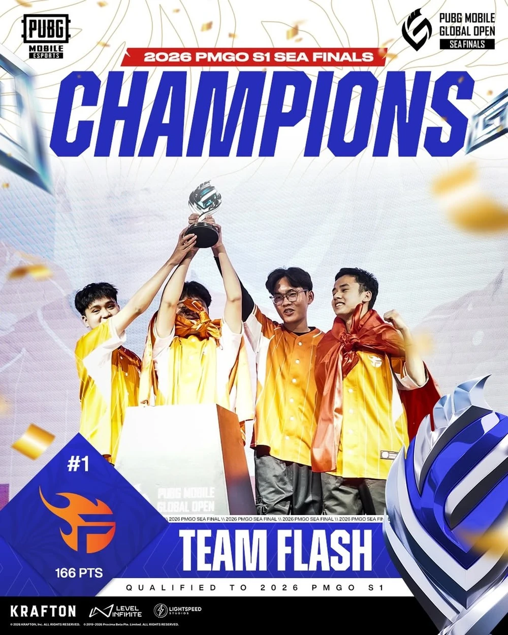 Team Flash của Việt Nam vô địch giải PUBG Mobile Global Open Đông Nam Á - Ảnh 1.