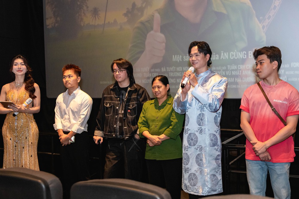 Bà Tuyết "bắn rap" góp giọng chính trong MV do Tuấn Cry sáng tác và sản xuất - Ảnh 5.