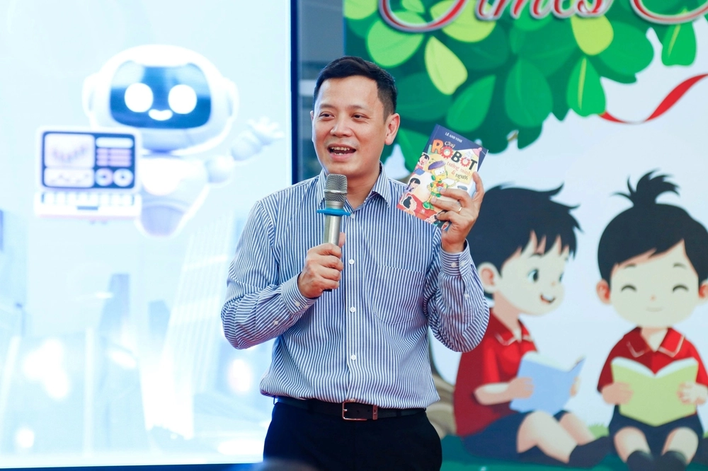 Hướng tới Giải thưởng Thiếu nhi Dế Mèn 2026: Để được là chính mình như "Chú robot tưởng mình là người" - Ảnh 4. Hướng tới Giải thưởng Thiếu nhi Dế Mèn 2026: Để được là chính mình như "Chú robot tưởng mình là người" - Ảnh 4.