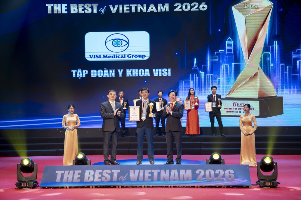VISI tiên phong công nghệ nhãn khoa, được vinh danh tại The Best of Vietnam 2026 - Ảnh 1. VISI tiên phong công nghệ nhãn khoa, được vinh danh tại The Best of Vietnam 2026 - Ảnh 1.