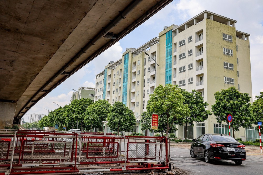 Cận cảnh khu tái định cư phục vụ các dự án xây dựng cầu vượt sông Hồng - Ảnh 5. Cận cảnh khu tái định cư phục vụ các dự án xây dựng cầu vượt sông Hồng - Ảnh 5.
