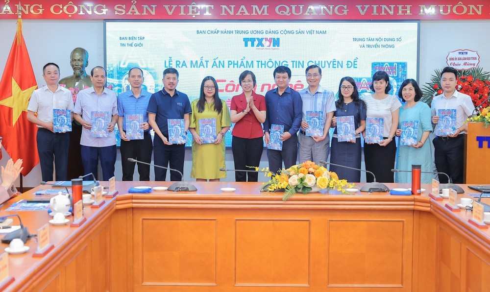 TTXVN ra mắt ấn phẩm thông tin chuyên đề "Công nghệ và Tương lai" - Ảnh 2.