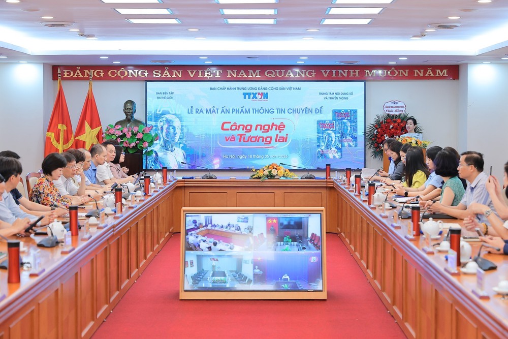 TTXVN ra mắt ấn phẩm thông tin chuyên đề "Công nghệ và Tương lai" - Ảnh 4.
