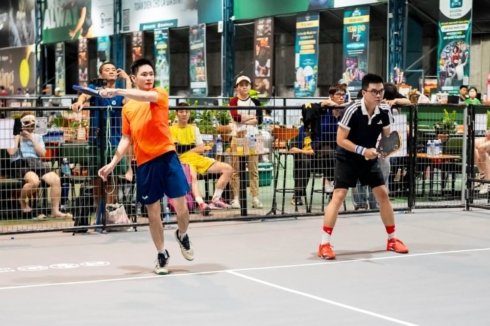 Gần 200 VĐV tranh tài tại giải pickleball do Trà Ngọc Hằng tổ chức - Ảnh 2. Gần 200 VĐV tranh tài tại giải pickleball do Trà Ngọc Hằng tổ chức - Ảnh 2.