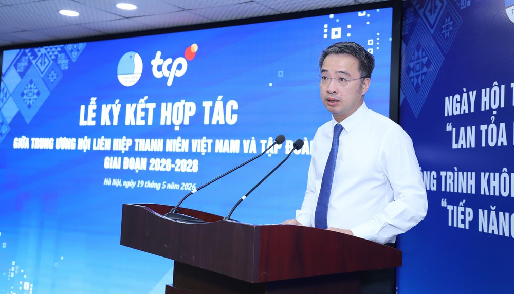 Trung ương Hội LHTN Việt Nam và Tập đoàn TCP đồng hành với tiếp năng lượng cho thế hệ trẻ giai đoạn 2026 - 2028 - Ảnh 2. Trung ương Hội LHTN Việt Nam và Tập đoàn TCP đồng hành với tiếp năng lượng cho thế hệ trẻ giai đoạn 2026 - 2028 - Ảnh 2.