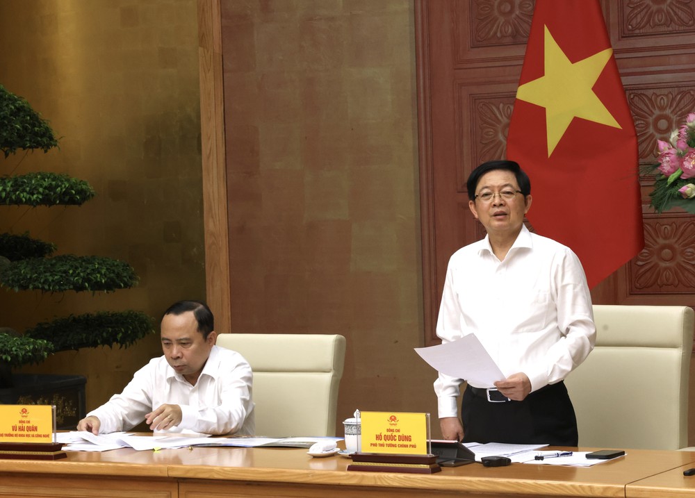 Phó Thủ tướng Hồ Quốc Dũng: Tập trung tháo gỡ vướng mắc, đẩy nhanh giải ngân vốn trong lĩnh vực khoa học công nghệ - Ảnh 2. Phó Thủ tướng Hồ Quốc Dũng: Tập trung tháo gỡ vướng mắc, đẩy nhanh giải ngân vốn trong lĩnh vực khoa học công nghệ - Ảnh 2.