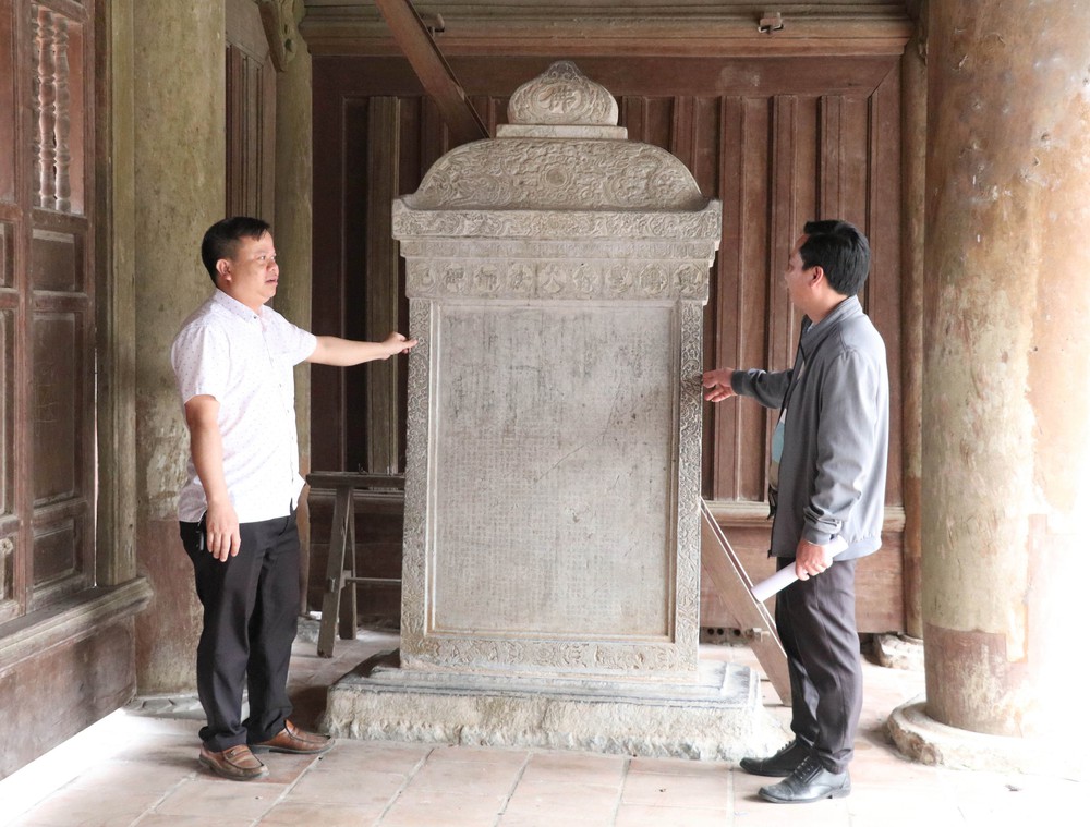 Dấu ấn lịch sử và nghệ thuật đặc sắc của bia đá thời Lê Trung Hưng - Ảnh 4.