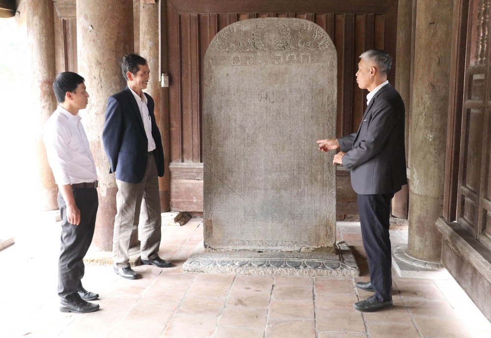 Dấu ấn lịch sử và nghệ thuật đặc sắc của bia đá thời Lê Trung Hưng - Ảnh 1.
