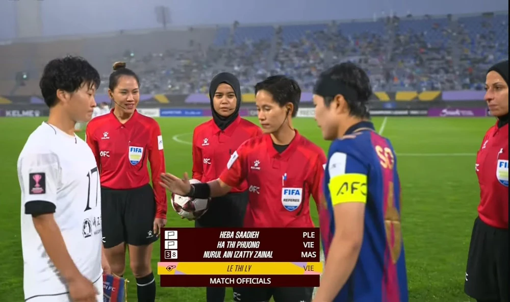 Trọng tài FIFA của Việt Nam điều hành trận bán kết giải Cúp C1 nữ châu Á ở Hàn Quốc - Ảnh 1. Trọng tài FIFA của Việt Nam điều hành trận bán kết giải Cúp C1 nữ châu Á ở Hàn Quốc - Ảnh 1.