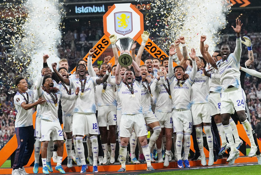 Aston Villa vô địch Europa League mùa giải 2025-2026