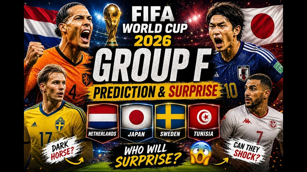 Lịch thi đấu World Cup 2026 - Bảng F - Ảnh 1.