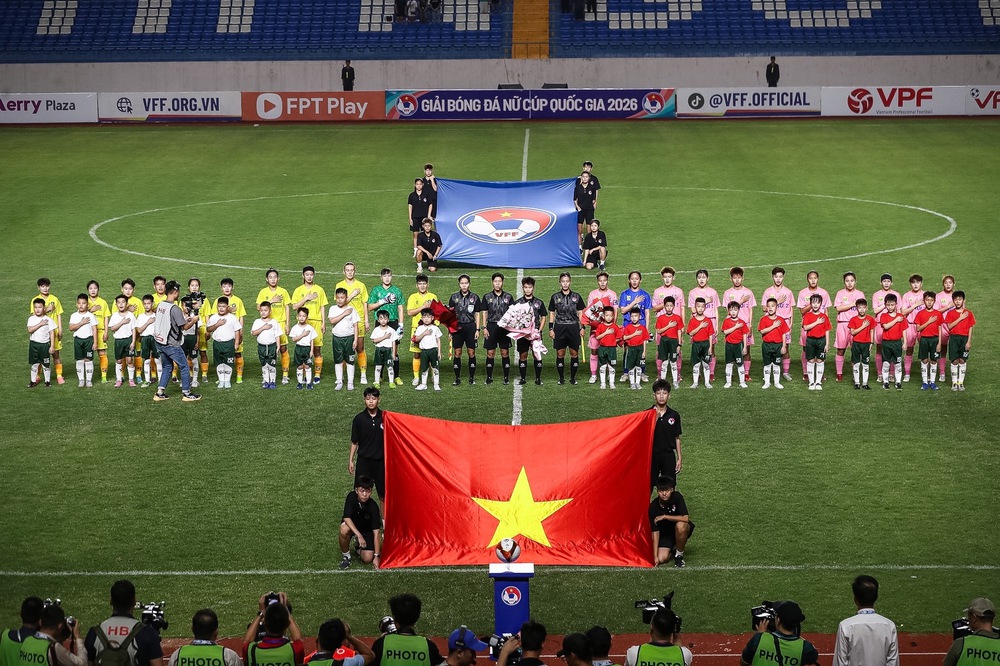 Khai mạc giải bóng đá nữ Cúp Quốc gia 2026 - Ảnh 2. Khai mạc giải bóng đá nữ Cúp Quốc gia 2026 - Ảnh 2.