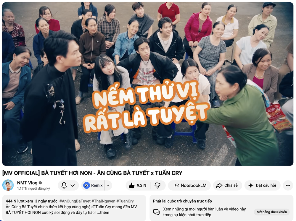 Lần đầu bắn Rap và quay MV, Bà Tuyết bất ngờ nhận được nhiều tán thưởng - Ảnh 4. Lần đầu bắn Rap và quay MV, Bà Tuyết bất ngờ nhận được nhiều tán thưởng - Ảnh 4.
