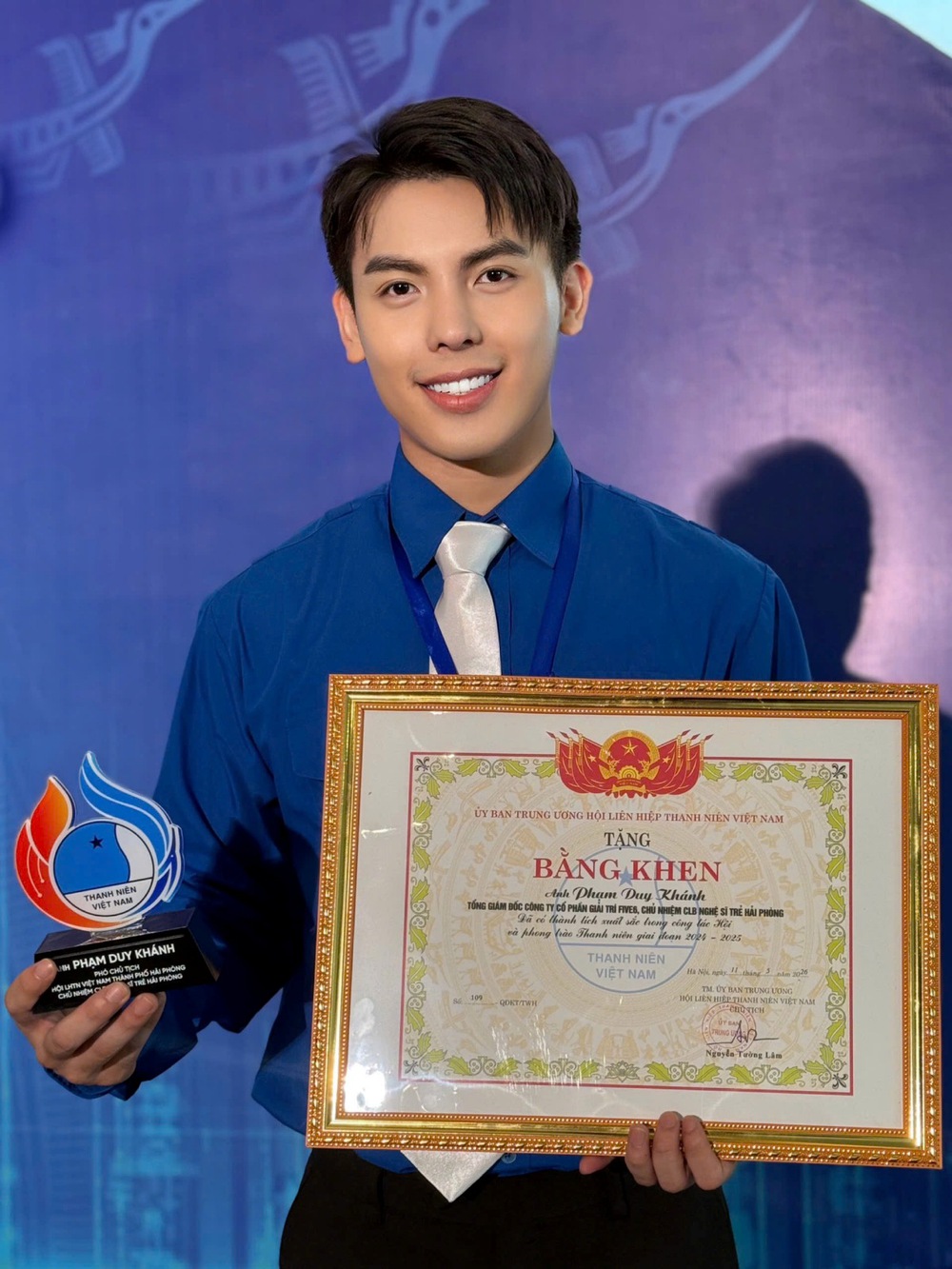 Đạo diễn Phạm Duy Khánh được bổ nhiệm Phó chủ tịch Hội Liên hiệp Thanh niên Việt Nam TP Hải Phòng - Ảnh 3.