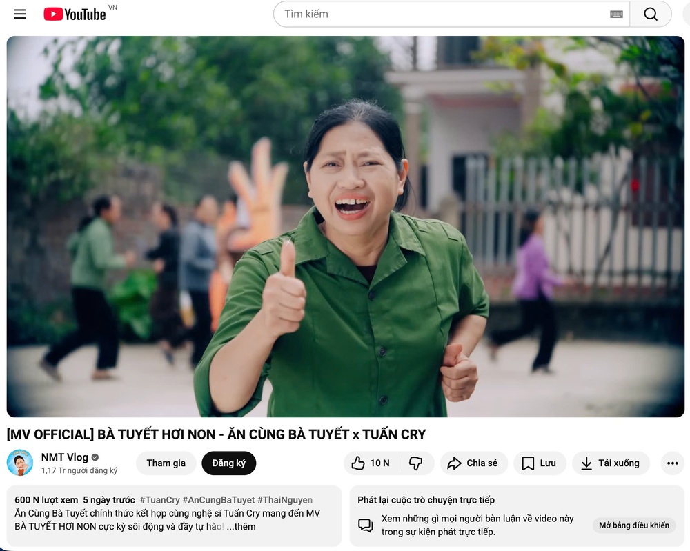 Lần đầu bắn Rap và quay MV, Bà Tuyết bất ngờ nhận được nhiều tán thưởng - Ảnh 1. Lần đầu bắn Rap và quay MV, Bà Tuyết bất ngờ nhận được nhiều tán thưởng - Ảnh 1.