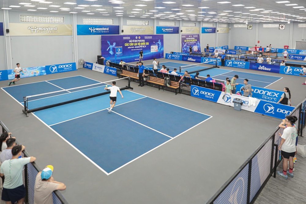 Giải vô địch Pickleball các câu lạc bộ quốc gia năm 2026 diễn ra với quy mô lớn - Ảnh 3. Giải vô địch Pickleball các câu lạc bộ quốc gia năm 2026 diễn ra với quy mô lớn - Ảnh 3.