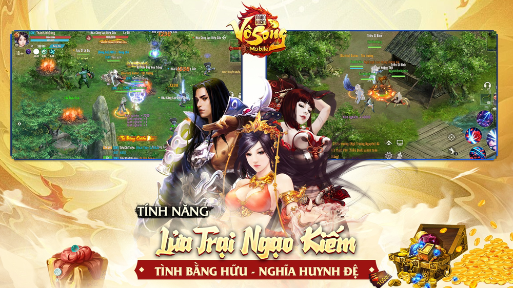 Ngạo Kiếm Vô Song Mobile - myG khai mở phiên bản thử nghiệm, khởi đầu cho hành trình định giang sơn - Ảnh 6. Ngạo Kiếm Vô Song Mobile - myG khai mở phiên bản thử nghiệm, khởi đầu cho hành trình định giang sơn - Ảnh 6.