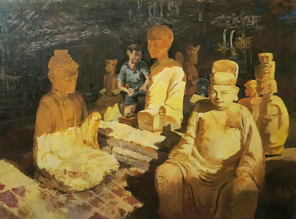 Lễ trao Giải thưởng Thiếu nhi Dế Mèn 2026 - Họa sĩ nhí Nguyễn Đăng Hải Nam: Cảm xúc hậu ấn tượng về các làng nghề và phong cảnh Việt Nam - Ảnh 5.