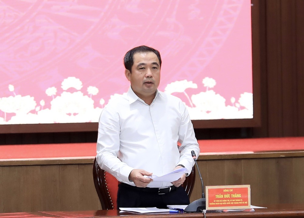 Ban Chỉ đạo xây dựng Đề án “Đổi mới mô hình phát triển đất nước dựa trên khoa học, công nghệ, đổi mới sáng tạo và chuyển đổi số” làm việc với Thành ủy Hà Nội - Ảnh 3. Ban Chỉ đạo xây dựng Đề án “Đổi mới mô hình phát triển đất nước dựa trên khoa học, công nghệ, đổi mới sáng tạo và chuyển đổi số” làm việc với Thành ủy Hà Nội - Ảnh 3.