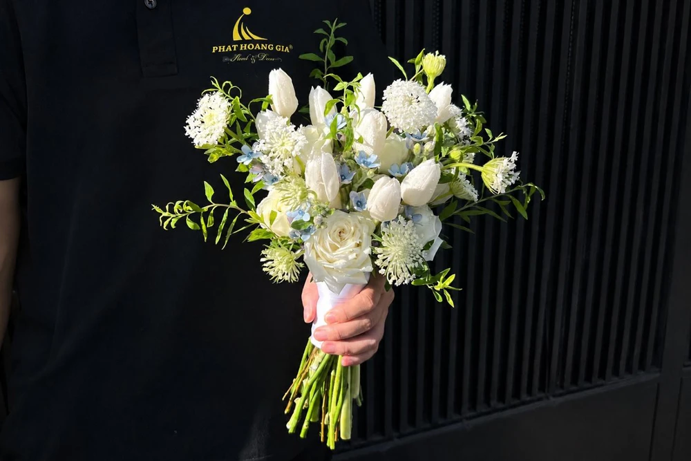 Hoa cưới: câu chuyện phía sau bó hoa cầm tay cô dâu tại PHG Floral - Ảnh 5. Hoa cưới: câu chuyện phía sau bó hoa cầm tay cô dâu tại PHG Floral - Ảnh 5.