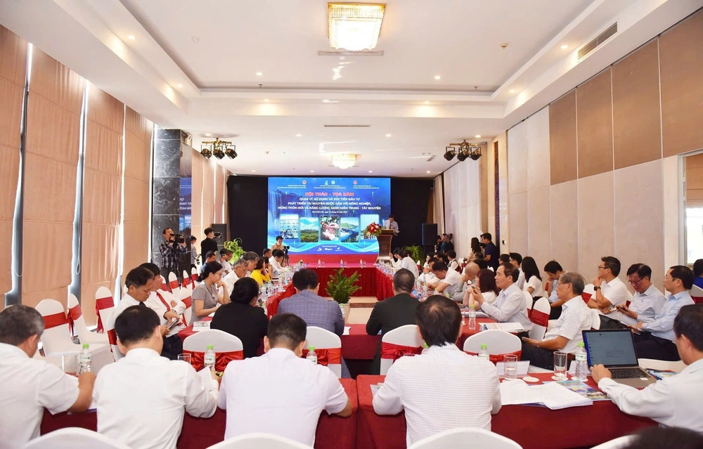 Quản trị tài nguyên nước để mở đường cho phát triển xanh miền Trung - Tây Nguyên - Ảnh 1.