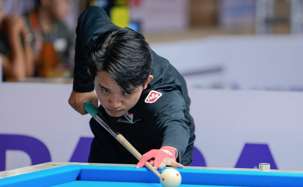 Cơ thủ trẻ gây sốc tại World Cup 2026, trở thành niềm hy vọng cuối cùng của billiards Việt Nam - Ảnh 2. Cơ thủ trẻ gây sốc tại World Cup 2026, trở thành niềm hy vọng cuối cùng của billiards Việt Nam - Ảnh 2.