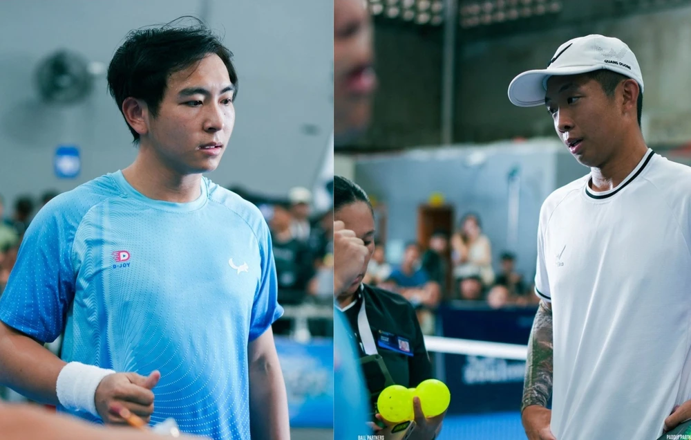 Tin nóng thể thao tối 23/5: Quang Dương và Phúc Huỳnh tranh cãi vì 2 quả bóng pickleball - Ảnh 1. Tin nóng thể thao tối 23/5: Quang Dương và Phúc Huỳnh tranh cãi vì 2 quả bóng pickleball - Ảnh 1.