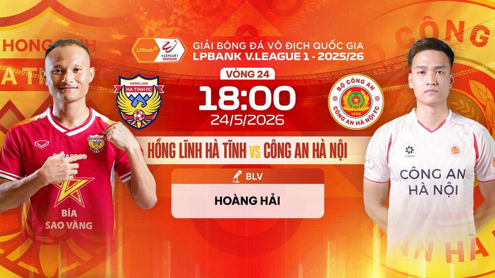 Link xem trực tiếp bóng đá Hồng Lĩnh Hà Tĩnh vs Công an Hà Nội 18h00 hôm nay, V-League vòng 24 - Ảnh 3.