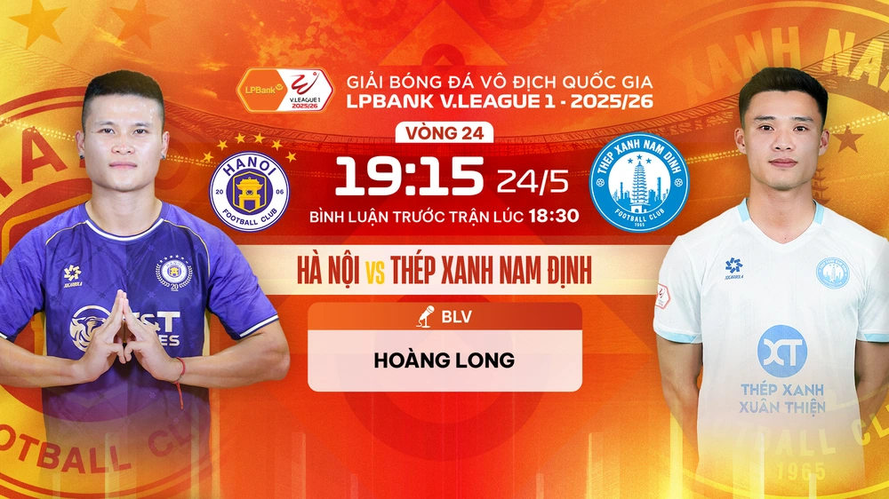 Link xem trực tiếp bóng đá Hà Nội FC vs Thép Xanh Nam Định 19h15 hôm nay, V-League vòng 24 - Ảnh 4.