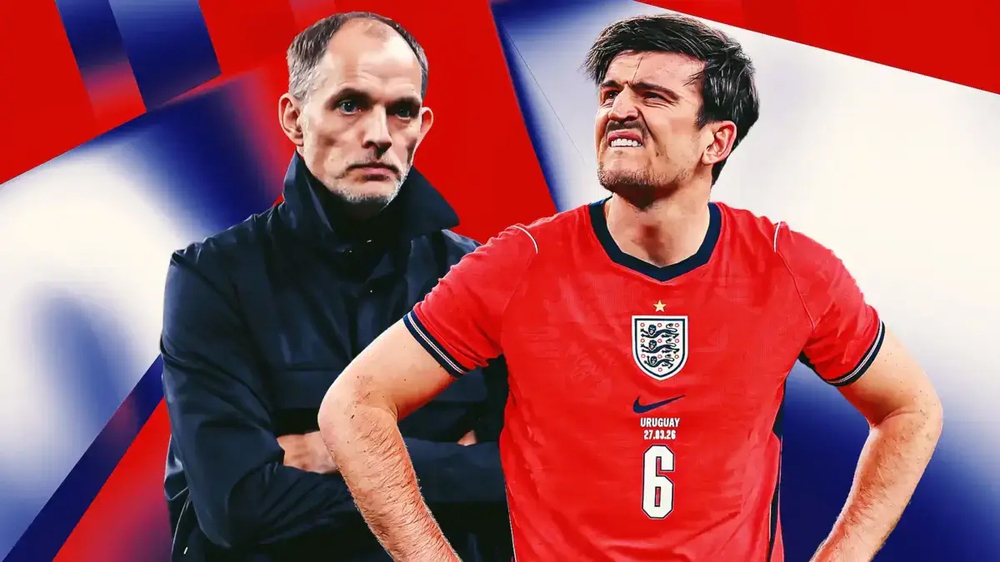Maguire lỡ hẹn World Cup 2026, cả gia đình phản ứng gay gắt với HLV Thomas Tuchel - Ảnh 1. world cup 2026
