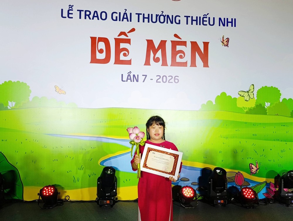 Hành trình sáng tạo bền bỉ của một gia đình tại Giải Dế Mèn - Ảnh 1.