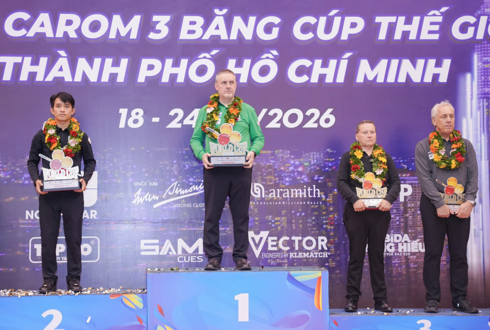 Chiêm Hồng Thái và bước tiến lớn của billiards Việt Nam - Ảnh 3. Chiêm Hồng Thái và bước tiến lớn của billiards Việt Nam - Ảnh 3.