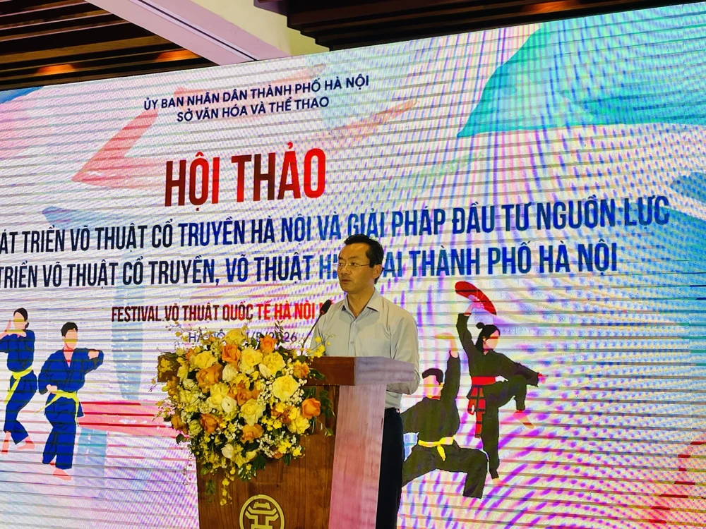 Mở rộng không gian phát triển võ thuật gắn với công nghiệp văn hóa, kinh tế thể thao - Ảnh 4.