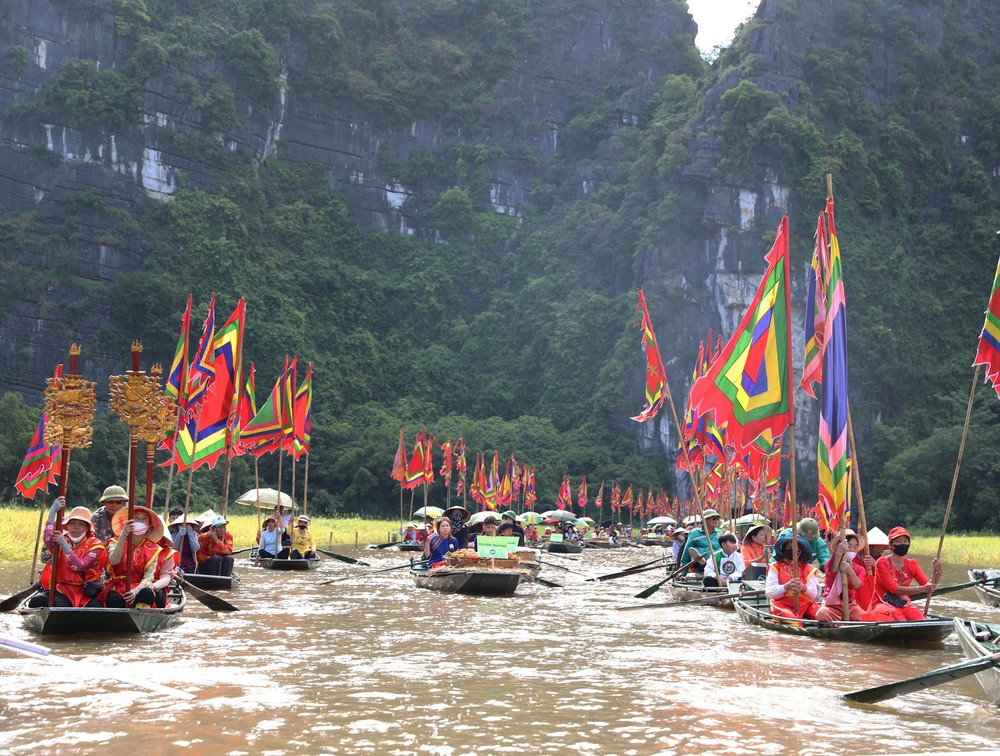 Lễ hội Sắc vàng Tam Cốc mang đậm bản sắc văn hóa nông nghiệp - Ảnh 6.